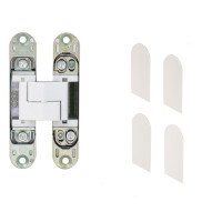 AGB Art. E3020002FM.640 Петля Eclipse 3.0 белый+колпачки