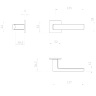 Ручка Tupai 4161 5S Q-153 черный R ф/з