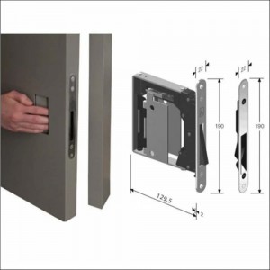 Bonaiti Art 938 Механизм мат.хром (B-No ha mini) + регулируемая ответка 992