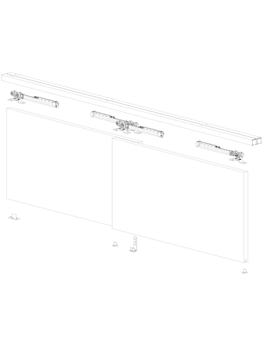 Нижний стопор для неподвижного полотна Art. S.65