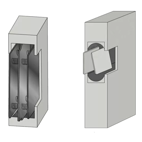 Bonaiti Ручка B -Double ANOHAN S 200