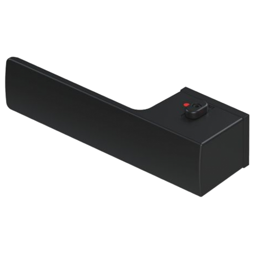 Ручка Tupai Big Line 4084 5 REP-153 (с блокировкой) левая черный R WC (полотно 38-45 мм)