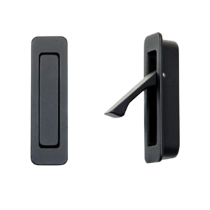 Ручка для раздвижных дверей Pamar MN 295Z черный матовый (E130)