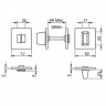 Накладка Tupai 4040 5S Q-152 вж белый