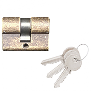 Цилиндр Cortellezzi Primo 116 22x22 ключ/ключ мат ант бронза